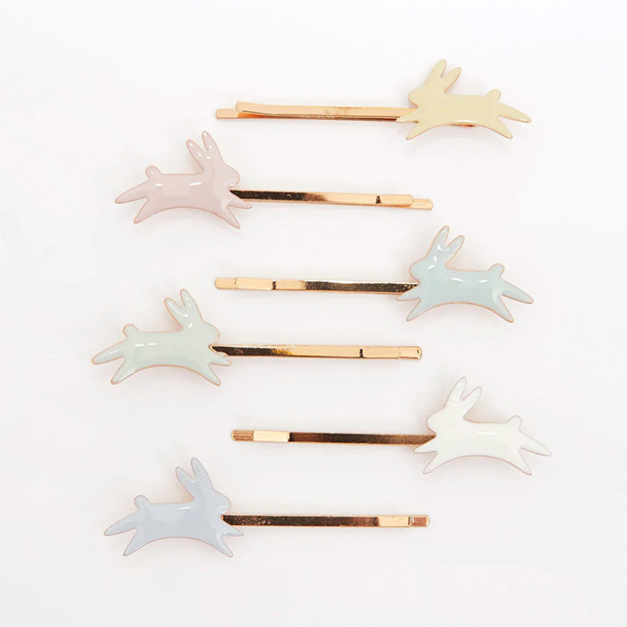 Meri Meri Bunny Enamel Hair Slides