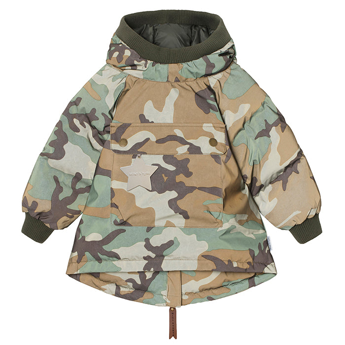 Mini A Ture Baby Wen Anorak Agave Green