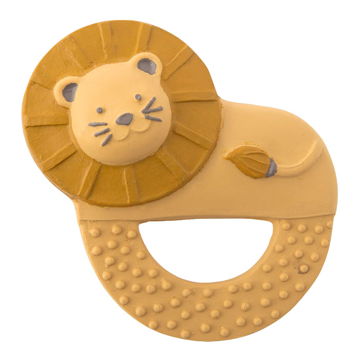 Moulin Roty Sous Mon Baobab Rubber Teething Ring Lion