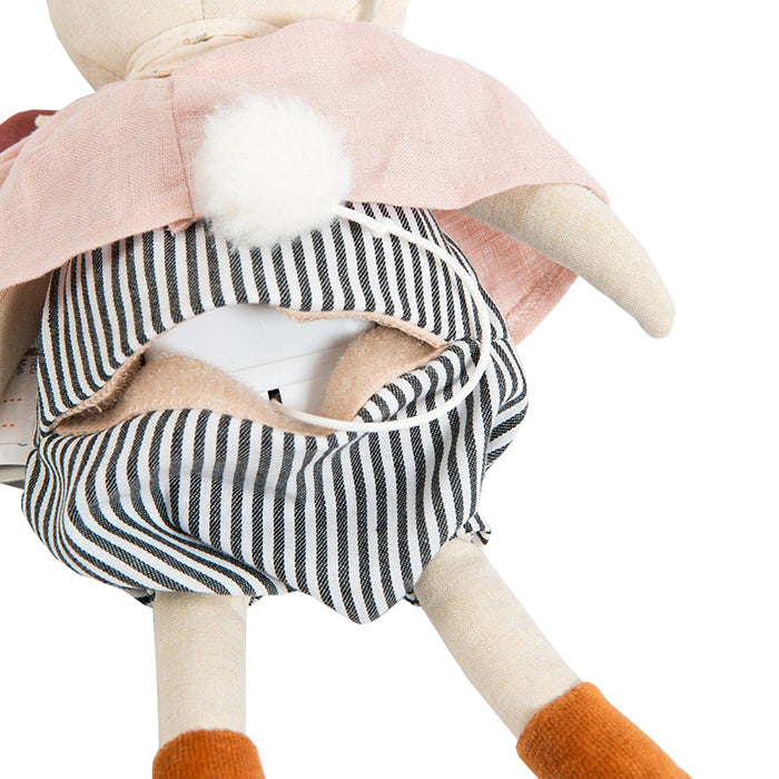Moulin Roty Aprés La Pluie Musical Rabbit Toy