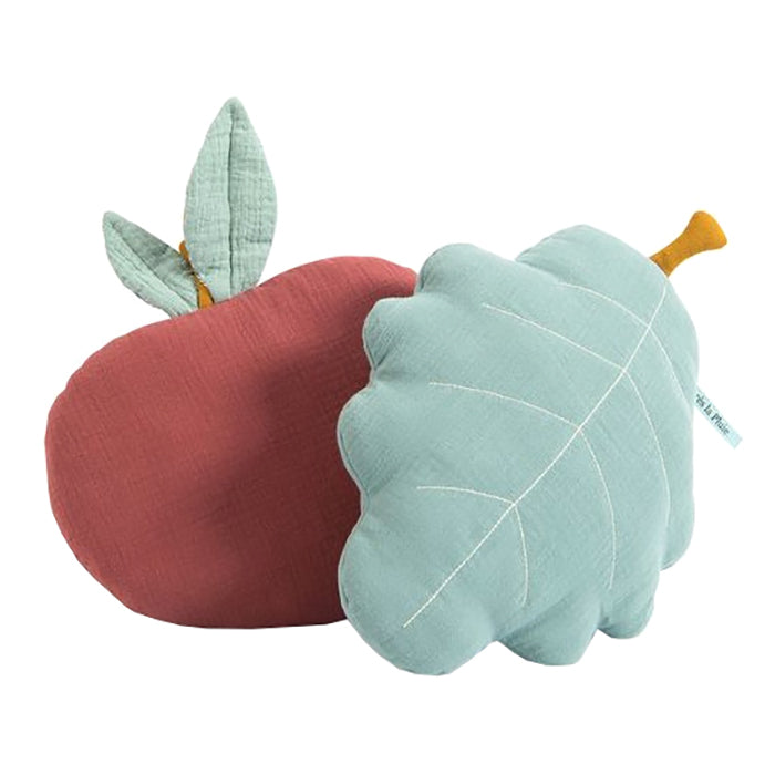 Moulin Roty Aprés La Pluie Oak Leaf Cushion