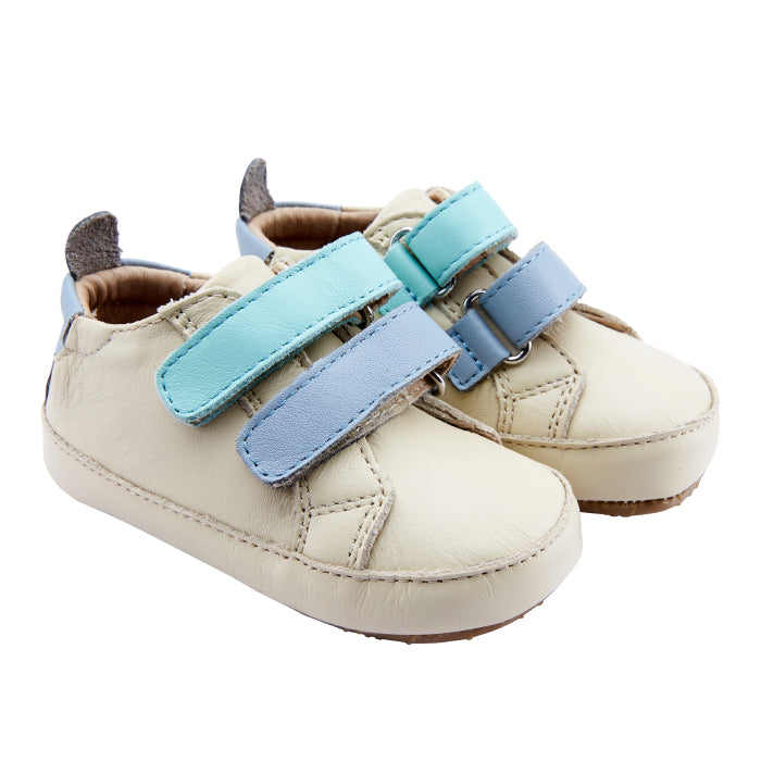 Old Soles Baby Two Straps Shoes Dusty Blue