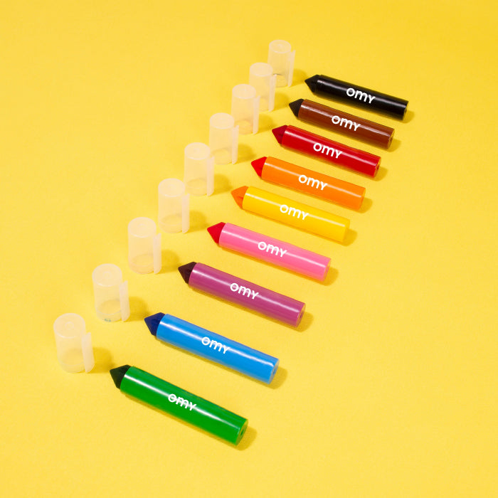 Omy Set Of 9 Jumbo Markers