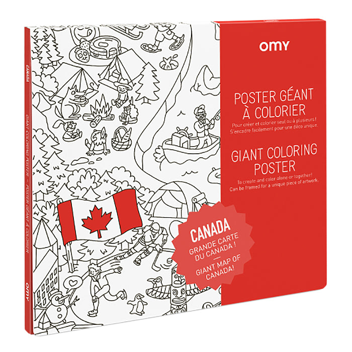 Omy Giant Colouring Poster Canada