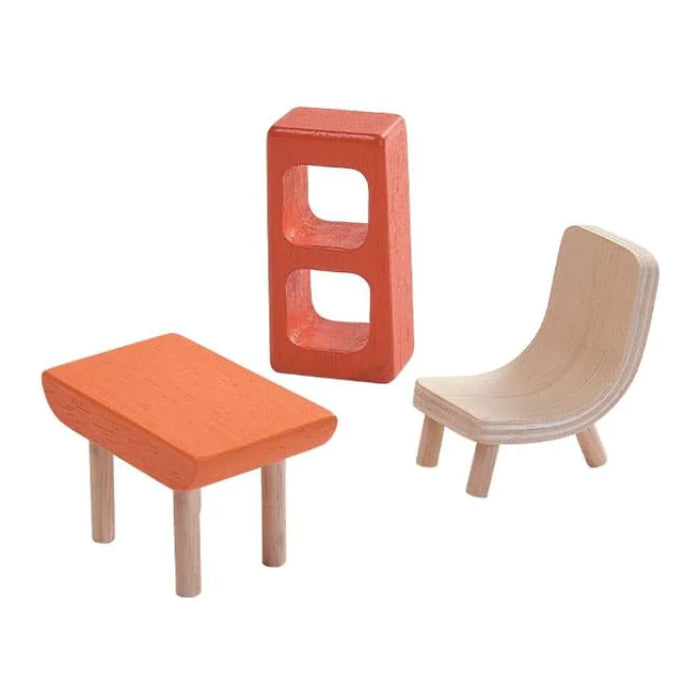 Plan Toys Dollhouse Slide N Go With Furniture