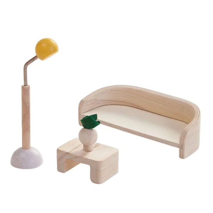 Plan Toys Dollhouse Slide N Go With Furniture