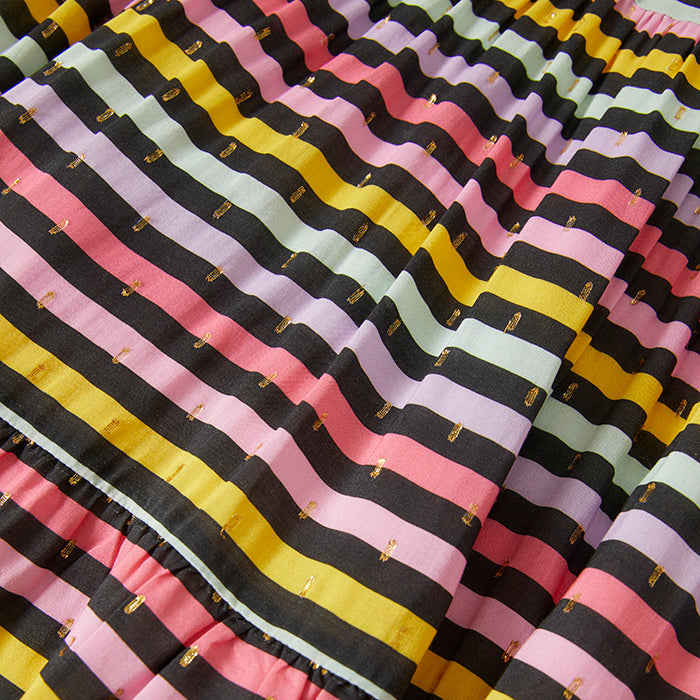 Sonia Rykiel Child Malou Dress Multicolour Stripes