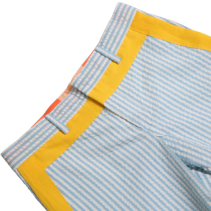 Tia Cibani Kids Child Frank Golf Shorts Waze Mix Blue