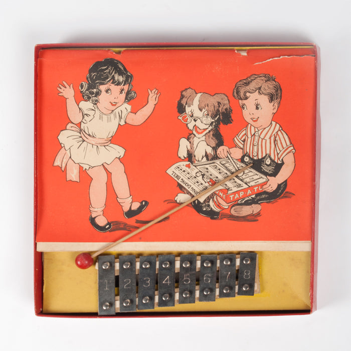 Vintage Tap-A-Tune Xylophine Music Box Toy