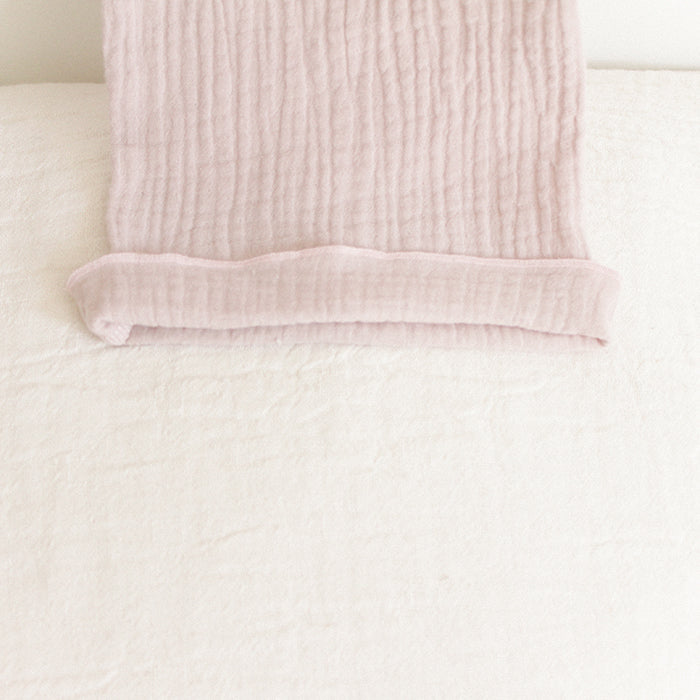 Close up of the cuffed leg hem.