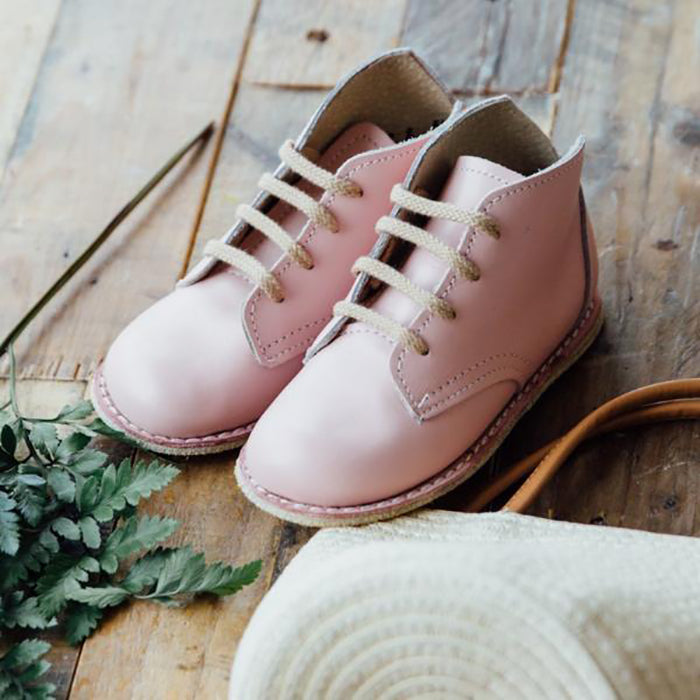 Zimmerman Shoes Baby And Child Milo Boots Blush Pink