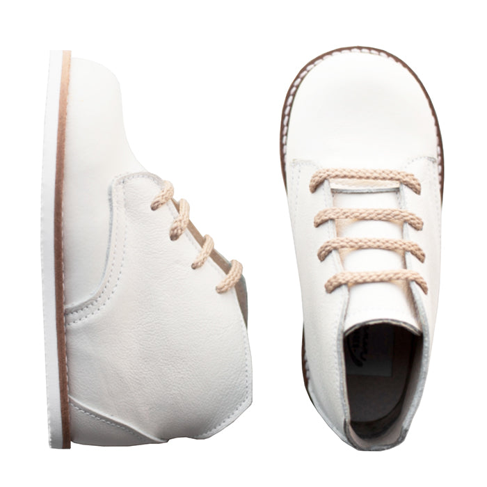 Zimmerman Shoes Baby And Child Milo Boots Ivory White