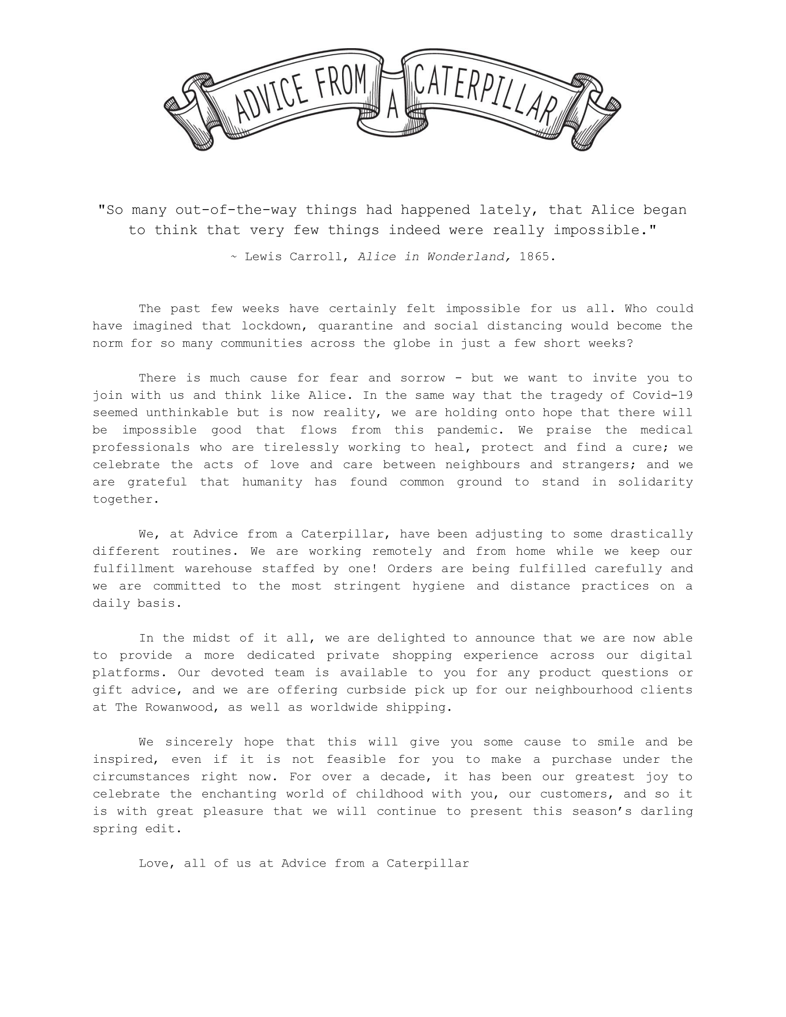 Our response to Covid-19