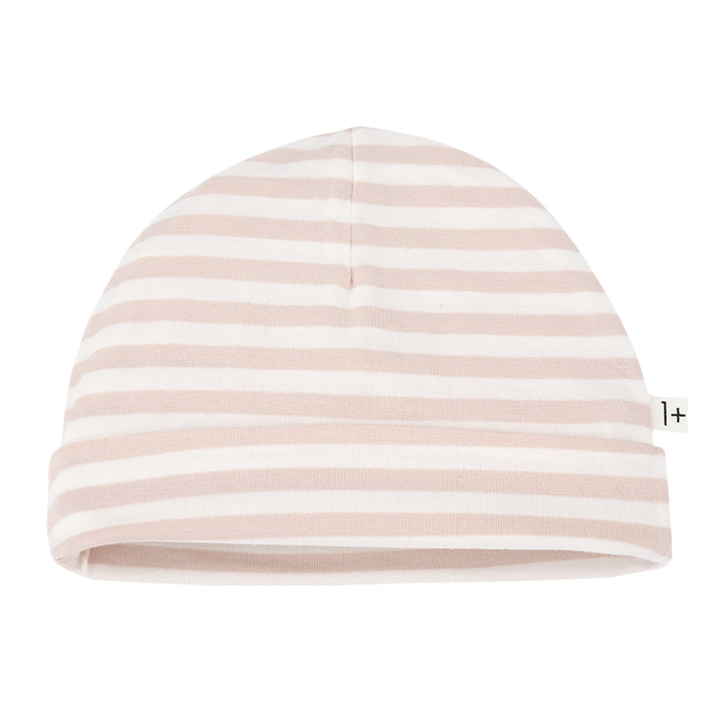 1+ In The Family Baby Gio Hat Blossom Pink Stripes