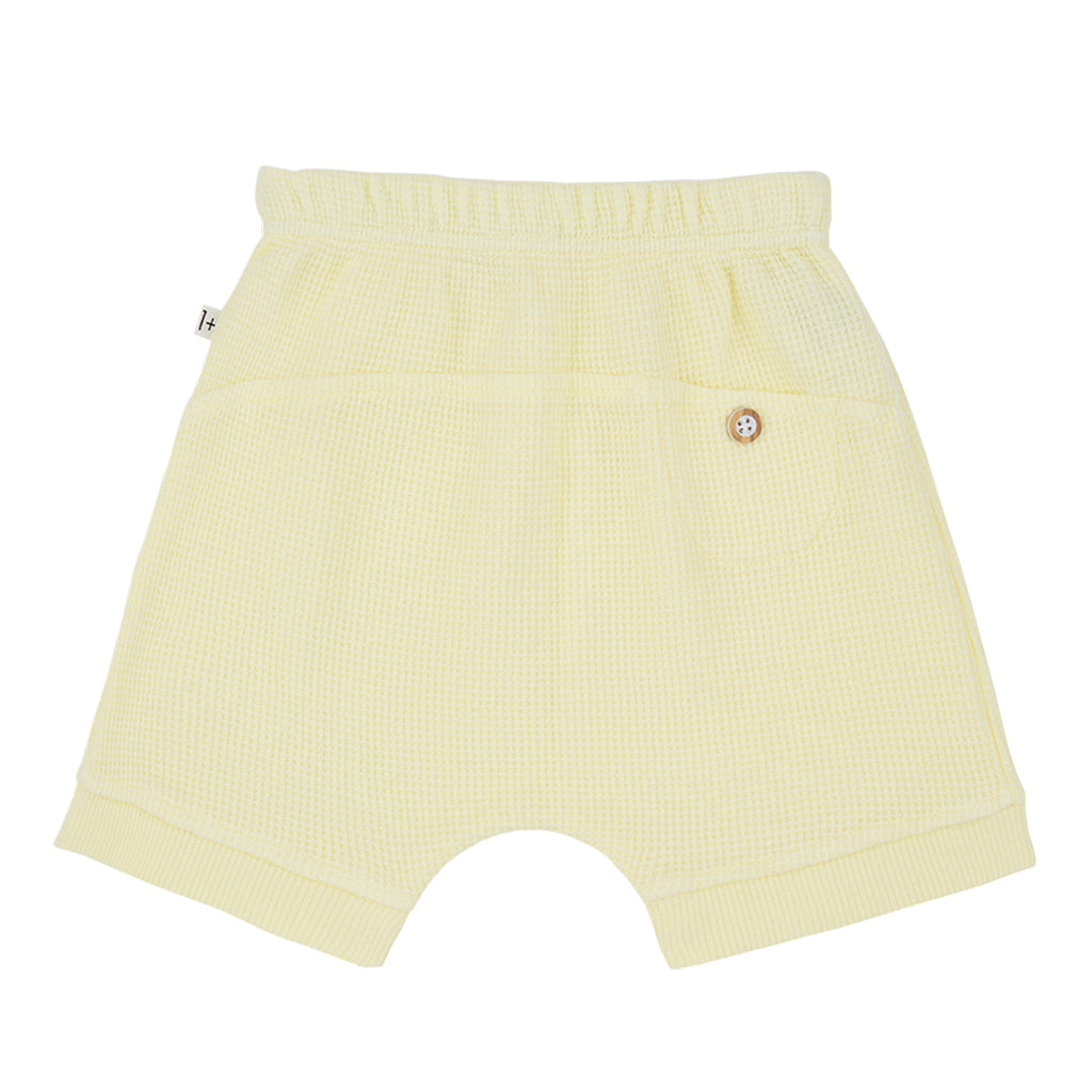 1+ In The Family Baby Sime Shorts Pastel Yellow