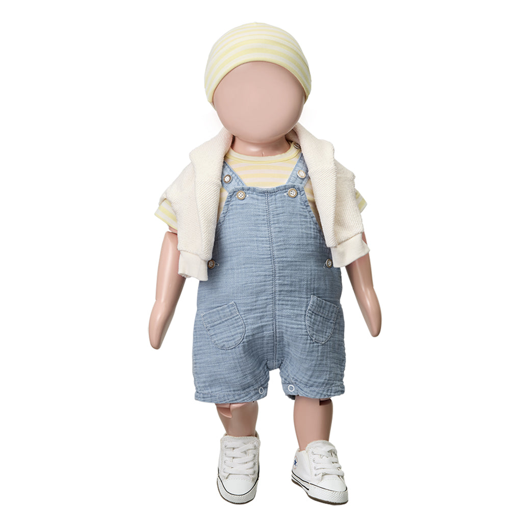 1+ In The Family Baby Kimolos Sweatshirt Ecru Cream