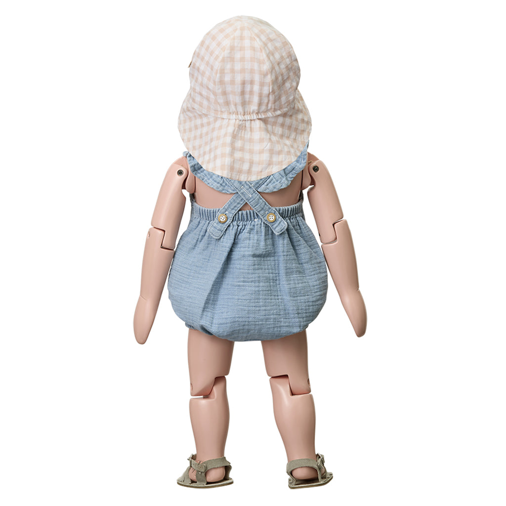 1+ In The Family Baby Egas Hat Blossom Pink Checks