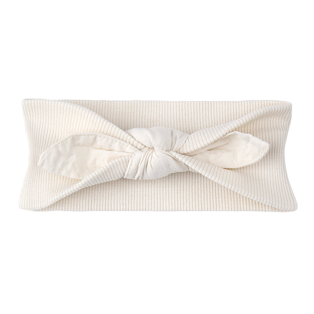 1+ In The Family Baby Noa Headband Ecru Cream