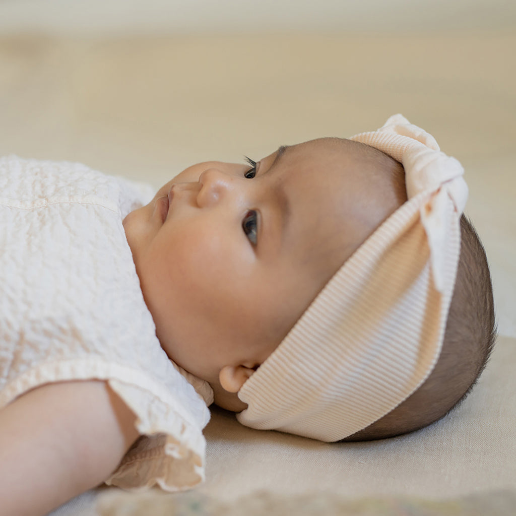 1+ In The Family Baby Noa Headband Ecru Cream