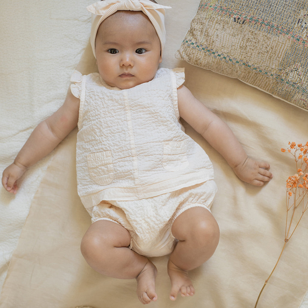 1+ In The Family Baby Apolonia Blouse Ecru Cream