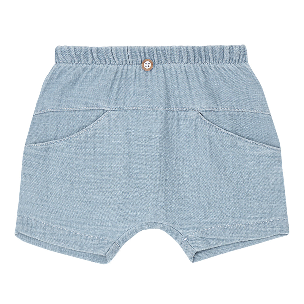 1+ In The Family Baby Anafi Shorts Denim Blue