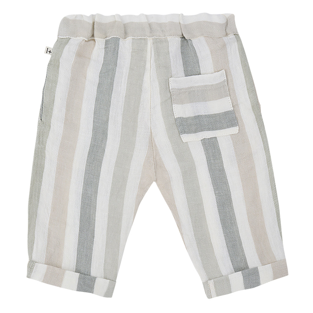 1+ In The Family Baby And Child Regencos Pants Beige Stripes