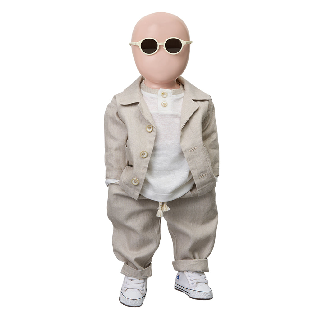 1+ In The Family Baby And Child Castell Pants Beige