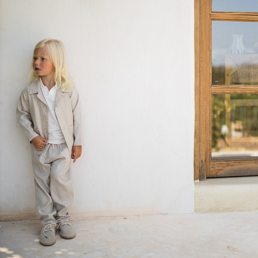 1+ In The Family Baby And Child Castell Pants Beige