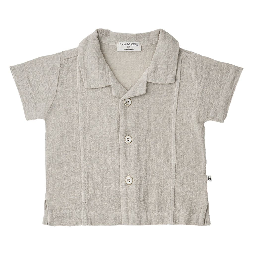 1+ In The Family Baby And Child Tamariu Shirt Beige