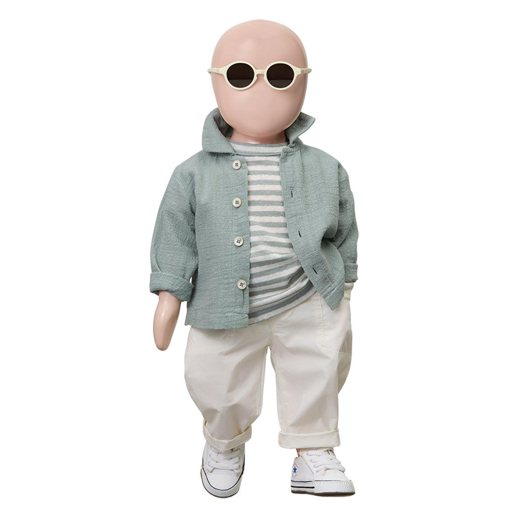 1+ In The Family Baby And Child Jafre Shirt Iceberg Green