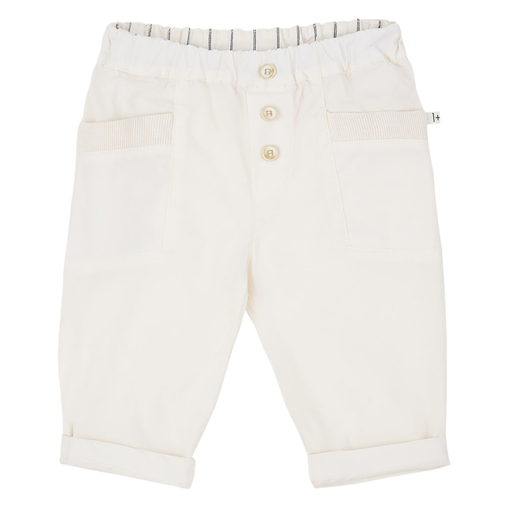 1+ In The Family Baby And Child Portbou Pants Off White