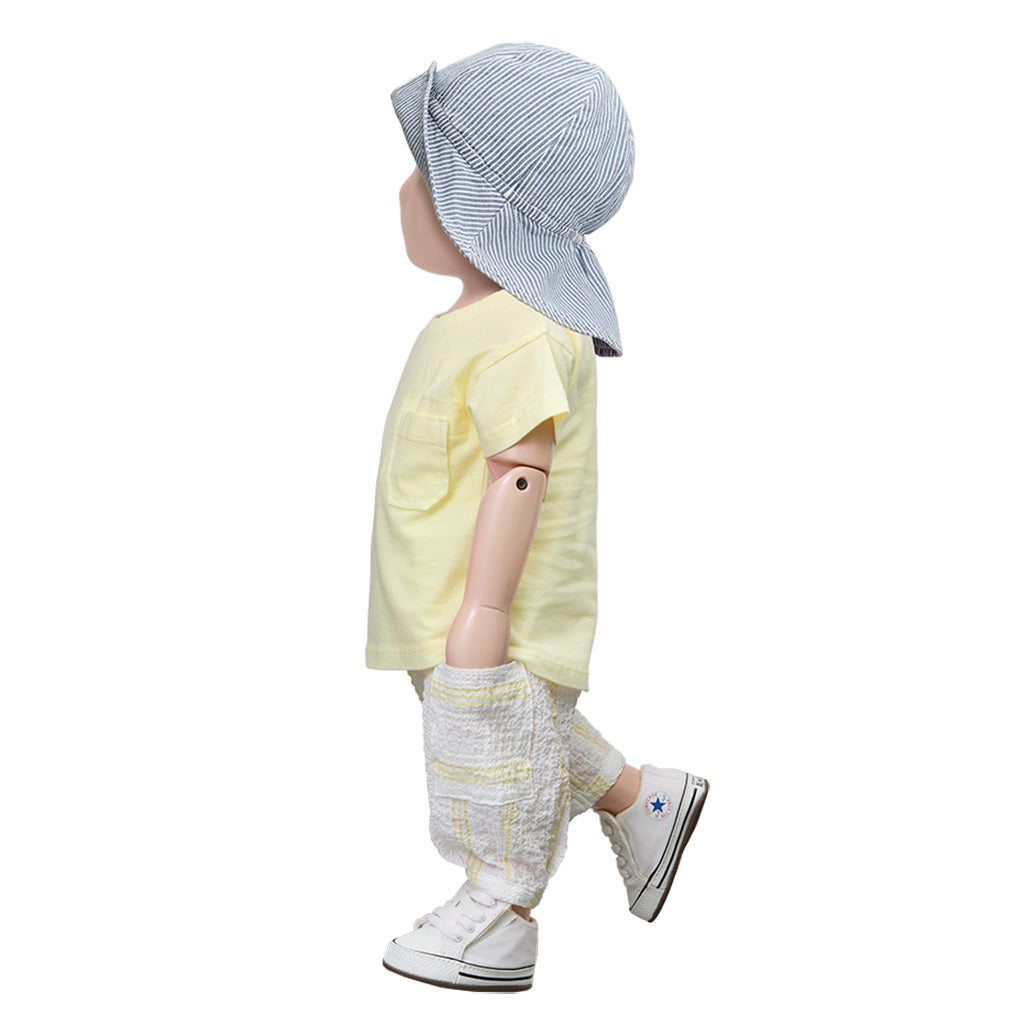 1+ In The Family Baby And Child Formentera T-shirt Lemon Yellow