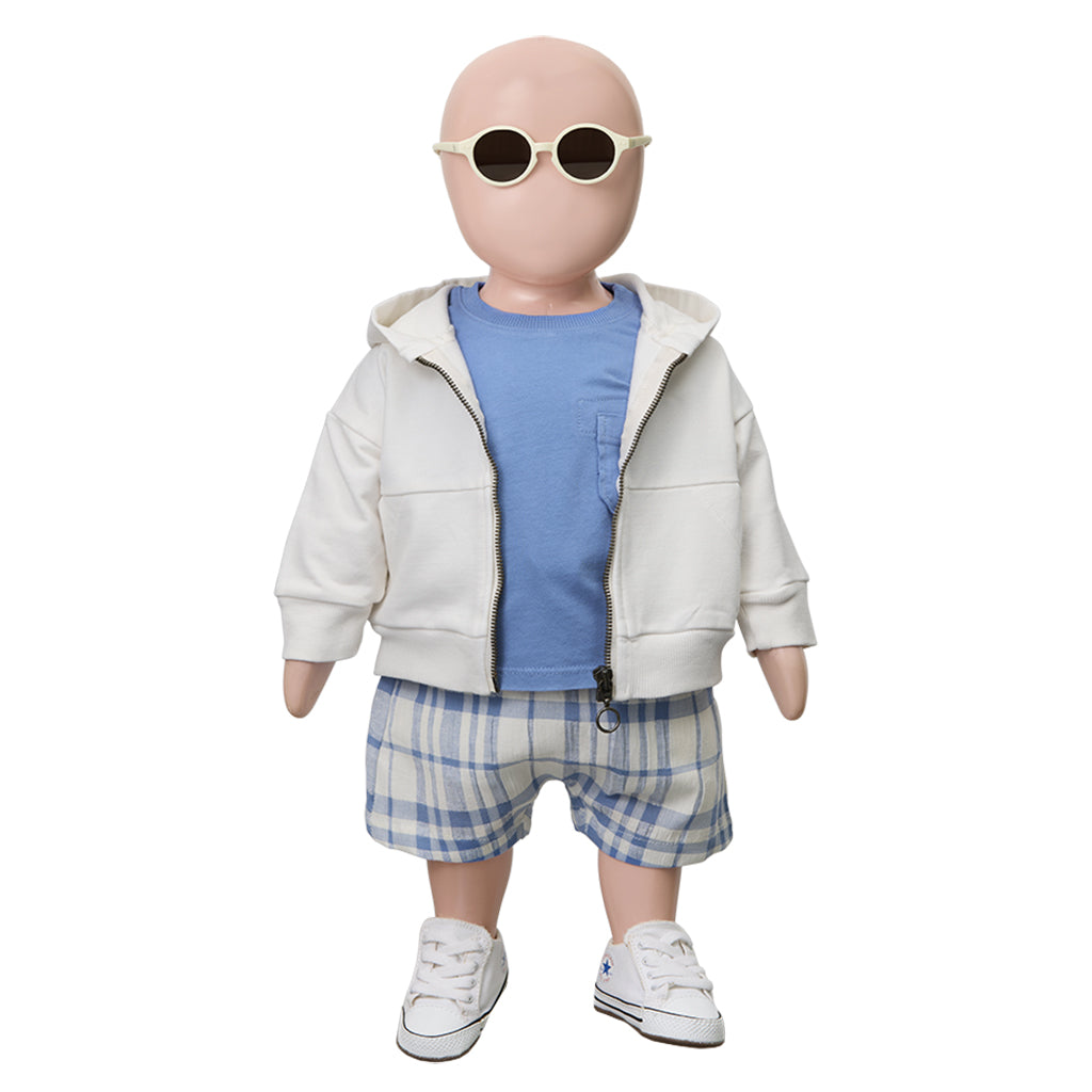 1+ In The Family Baby And Child Formentera T-shirt Ultramarine Blue