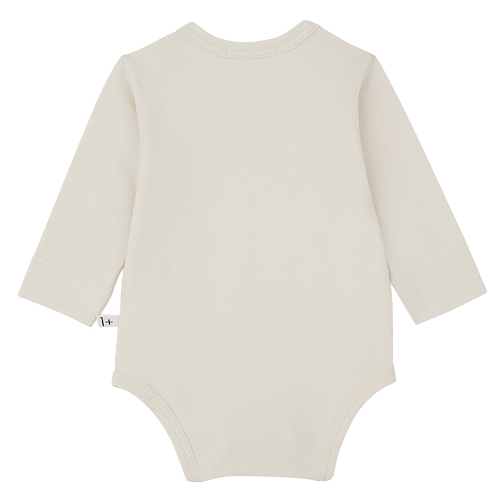 1+ In The Family Baby Edith Bodysuit Ecru Cream