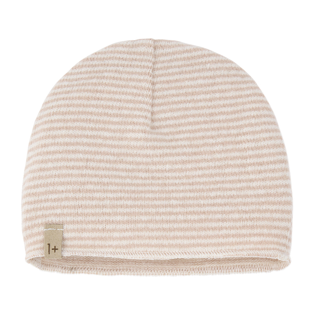 1+ In The Family Baby Honore Hat Light Pink Stripes
