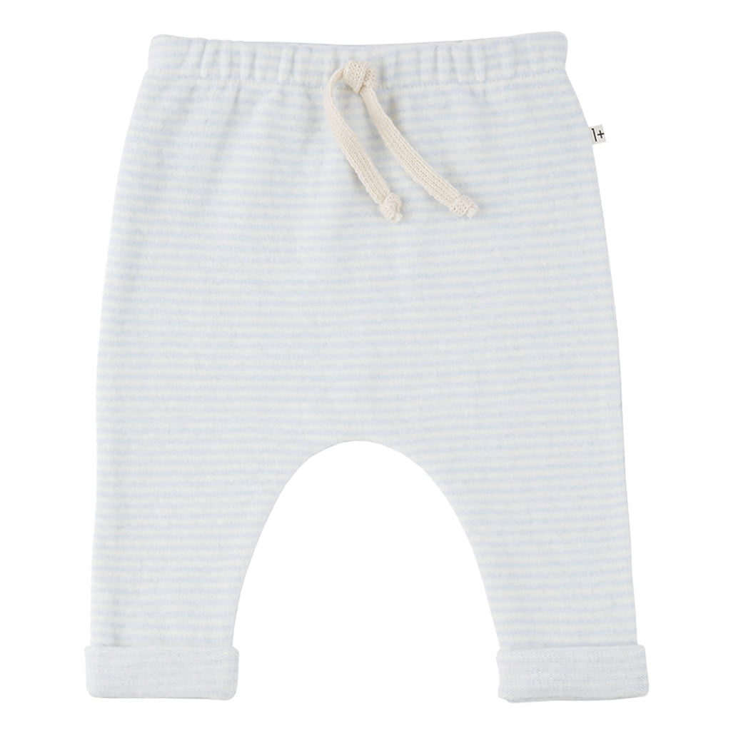 1+ In The Family Baby Antony Pants Ciel Blue Stripes