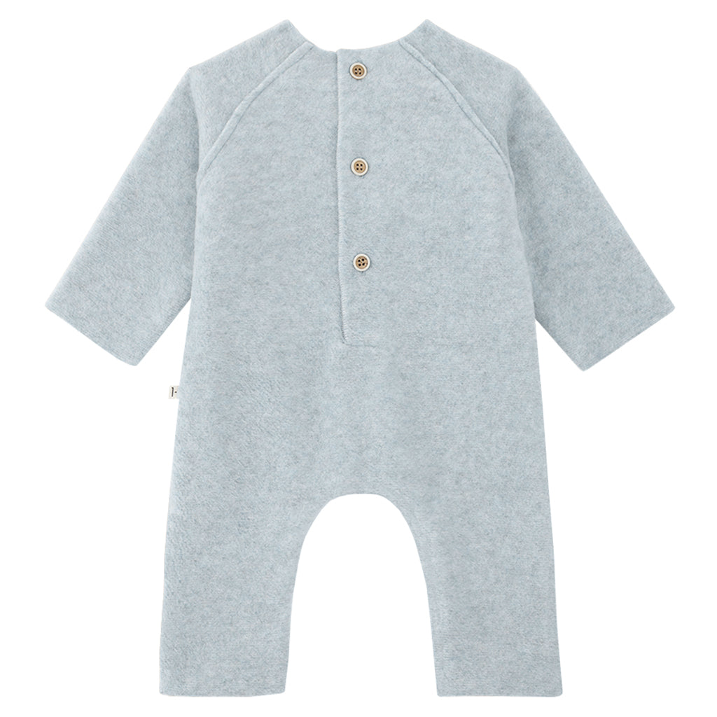 1+ In The Family Baby Dijon Jumpsuit Ciel Blue
