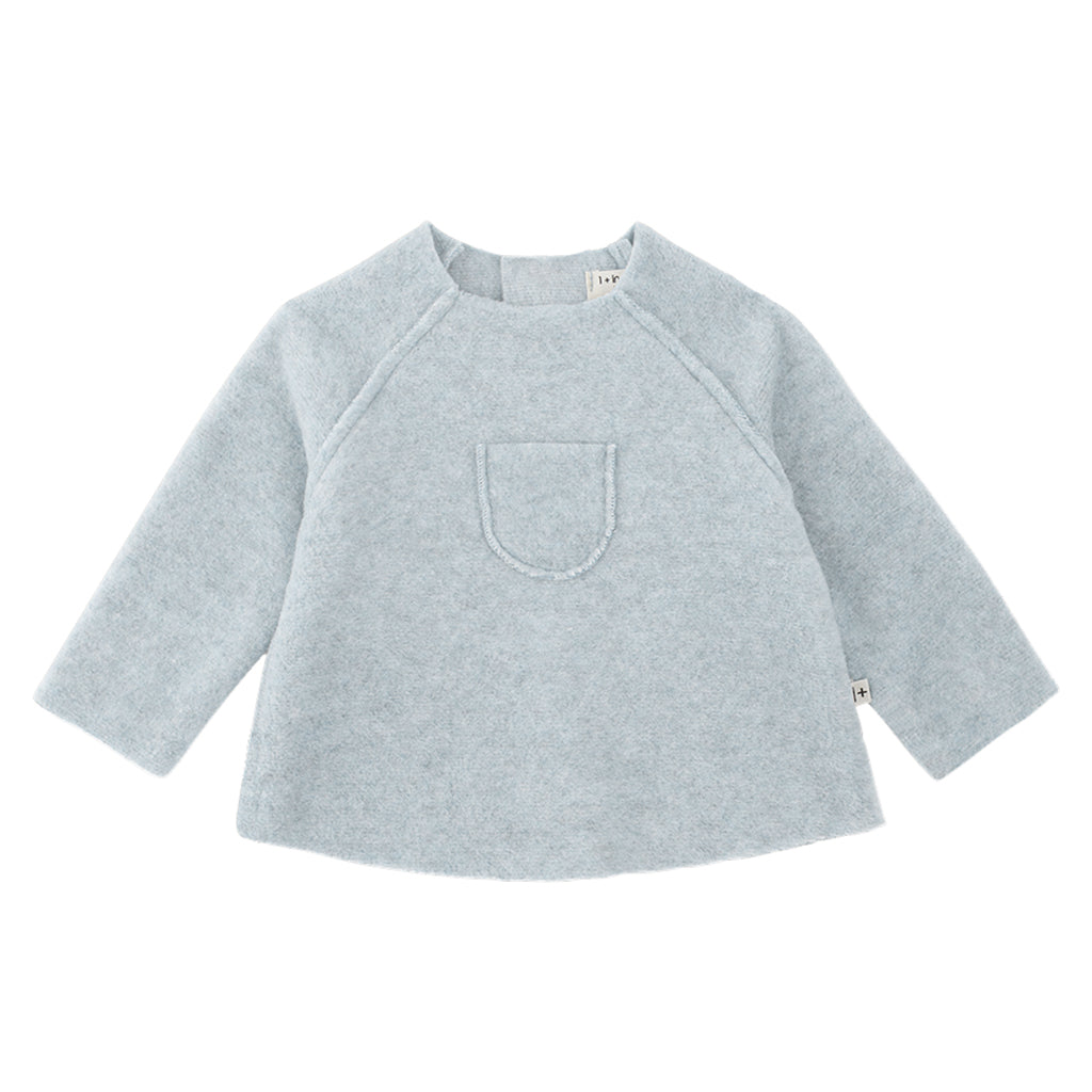 1+ In The Family Baby Limoges Sweater Ciel Blue