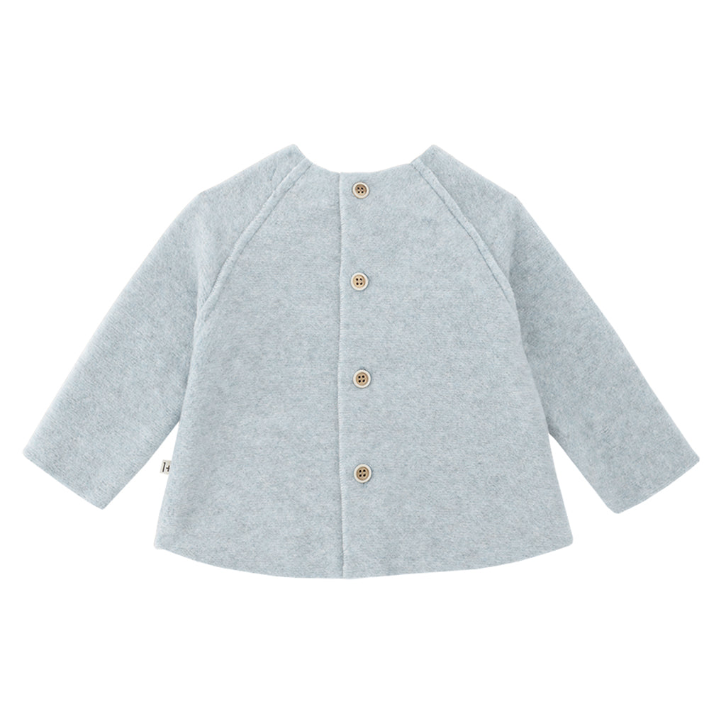 1+ In The Family Baby Limoges Sweater Ciel Blue