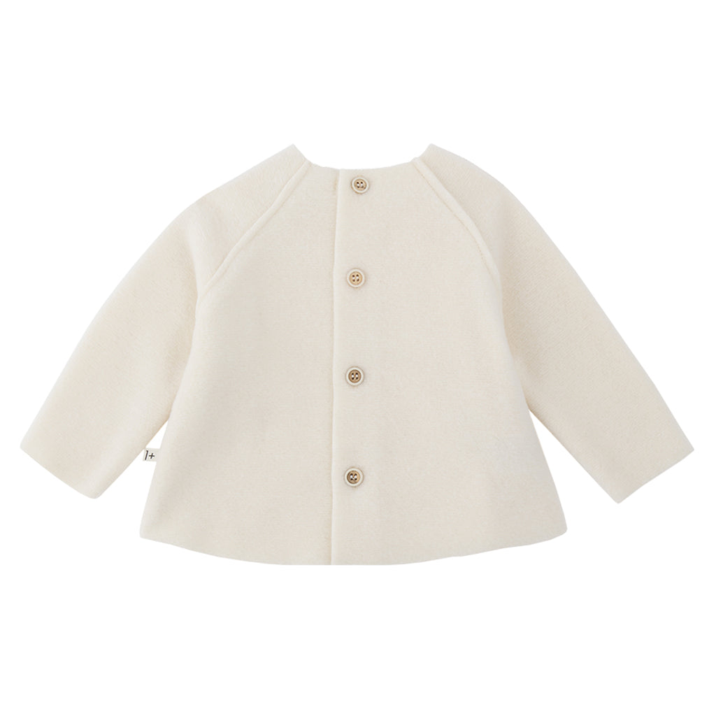 1+ In The Family Baby Limoges Sweater Ecru Cream