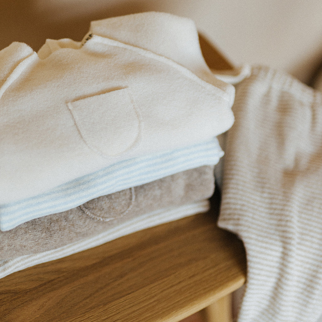 1+ In The Family Baby Limoges Sweater Ecru Cream