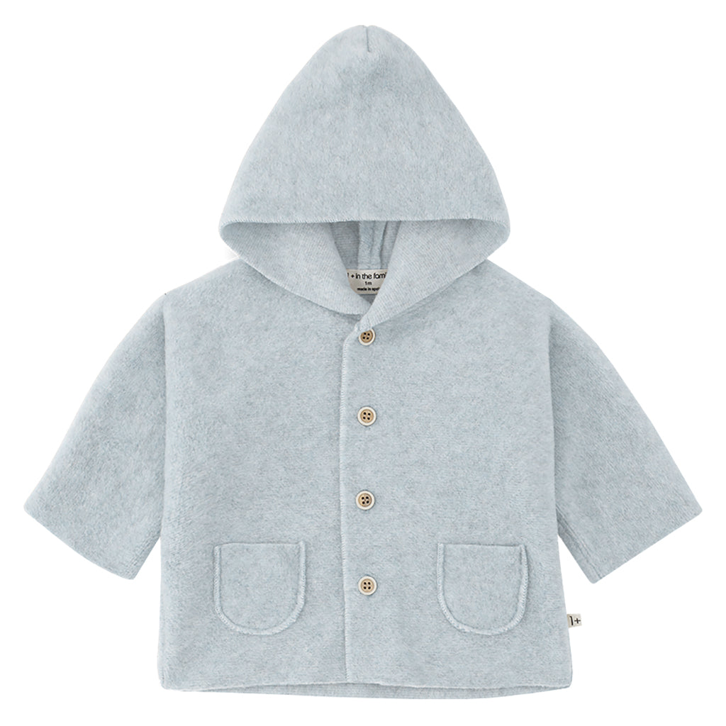 1+ In The Family Baby Menton Jacket Ciel Blue