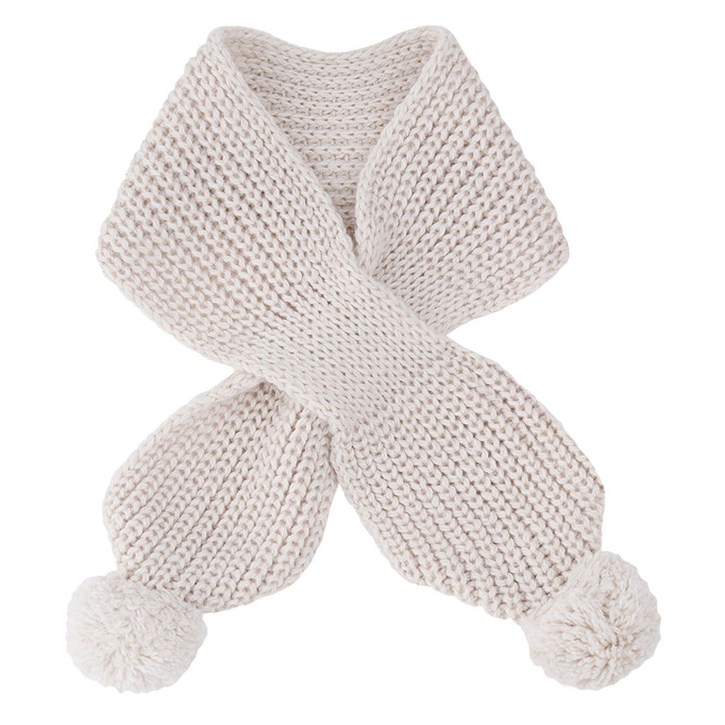 1+ In The Family Baby Bruna Scarf Rice Cream