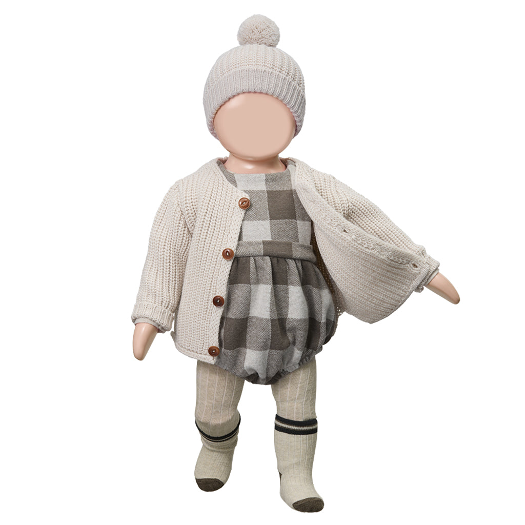 1+ In The Family Baby And Child Antibes Cardigan Rice Cream