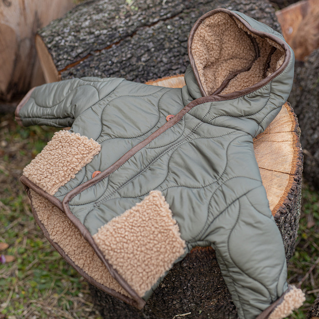 1+ In The Family Baby And Child Calgary Jacket Khaki Green