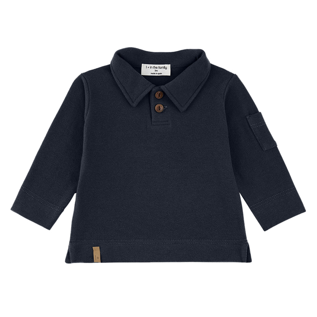 1+ In The Family Baby And Child Osimo T-shirt Blue