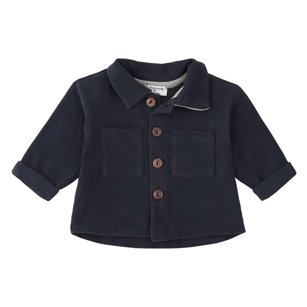 1+ In The Family Baby And Child Trento Shirt Blue