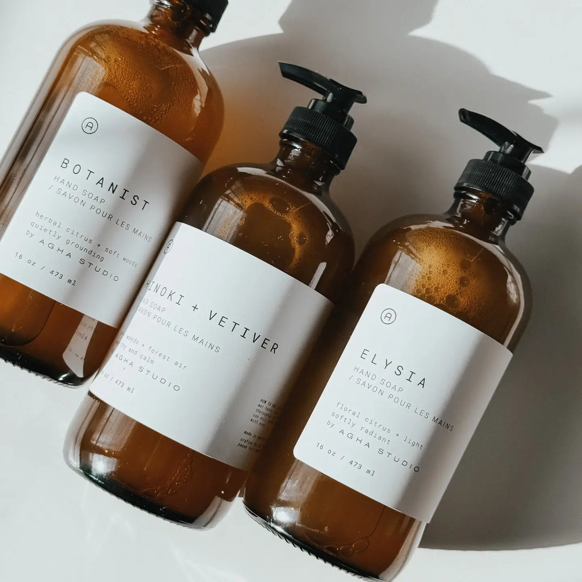 Agha Studio Hinoki + Vetiver Hand Soap
