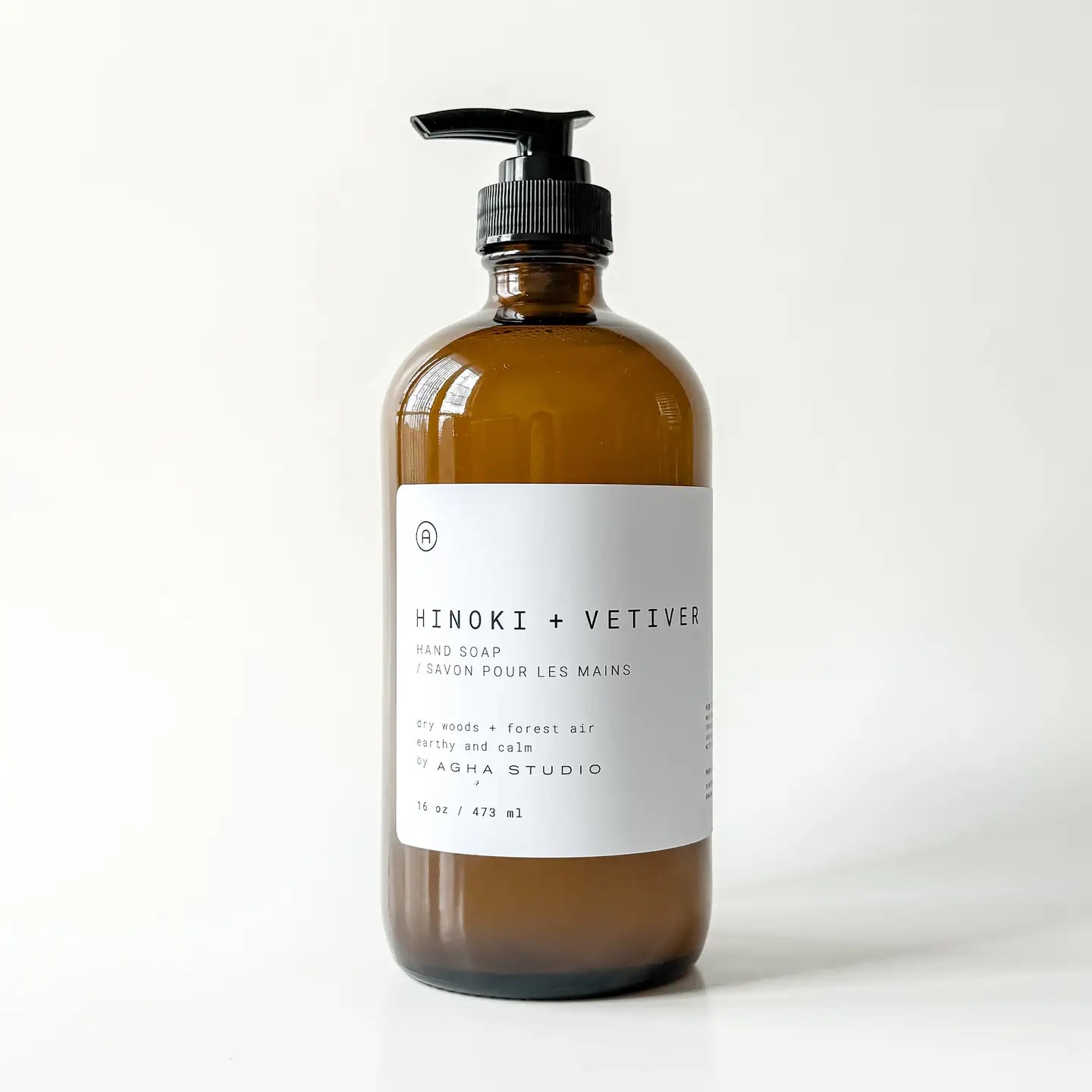 Agha Studio Hinoki + Vetiver Hand Soap