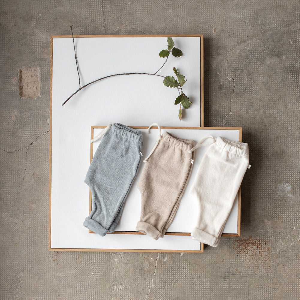 1+ In The Family Baby Alain Pants Ecru Cream